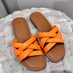 A New Day orange sandals